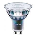 Philips MASTER LED Spot ExpertColor GU10 PAR16 5.5W 400lm 25D - 940 Koel Wit | Beste Kleurweergave - Dimbaar - Vervangt 50W