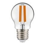 Noxion Lucent Lustre LED E27 Kogel Filament Helder 4.5W 470lm - 827 Zeer Warm Wit | Dimbaar - Vervangt 40W
