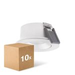 Voordeelpak 10x Ledvance LED  SPOT AIR ADJUST Aluminium  4W 320lm 36D - 930 Warm Wit | Zaagmaat 68mm - IP23 - Beste Kleurweergave -  Dimbaar
