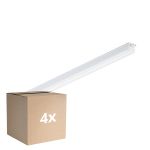 Voordeelpak 4x Philips LED Montagebalk Ledinaire BN021C 5W 540lm - 840 Koel Wit | 30cm