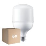Voordeelpak 6x Philips TrueForce Core LED E27 HPL/HPI/SON Mat 35W 4800lm 180D - 830 Warm Wit | Vervangt 125W