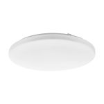 Eglo Wand en Plafondlamp Frania Staal Wit 5.5W 600lm - 830 Warm Wit | IP20 