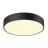 SLV Medo 40 Wand en Plafondlamp Aluminium Zwart Rond 20W 2350lm - 927-930-940 CCT | IP50 - Beste Kleurweergave - Dimbaar 
