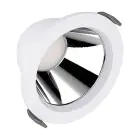 Ledvance LED Downlight Comfort Aluminium Wit 13W 1430lm 55D - 930-940 CCT | 116mm - Zaagmaat 100mm - IP44 - Beste Kleurweergave - UGR