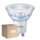 Voordeelpak 10x Philips MASTER Value LED Spot GU10 PAR16 5.5W 575lm 36D - 930 Warm Wit | Beste Kleurweergave - Dimbaar - Vervangt 80W