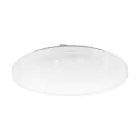 Eglo Wand en Plafondlamp Frania-S Staal Wit 5.5W 600lm - 830 Warm Wit | IP20 